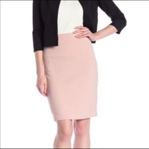 Philosophy | Blush Pink Ponte Pencil Skirt NWT